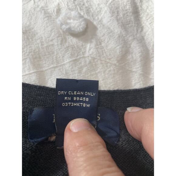 Brooks 346 Men's Pullover Sweater 100% Merino Wool Size Large Grandpacore Career - Picture 7 of 7